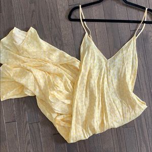 NWT Zara Maxi tie back dress